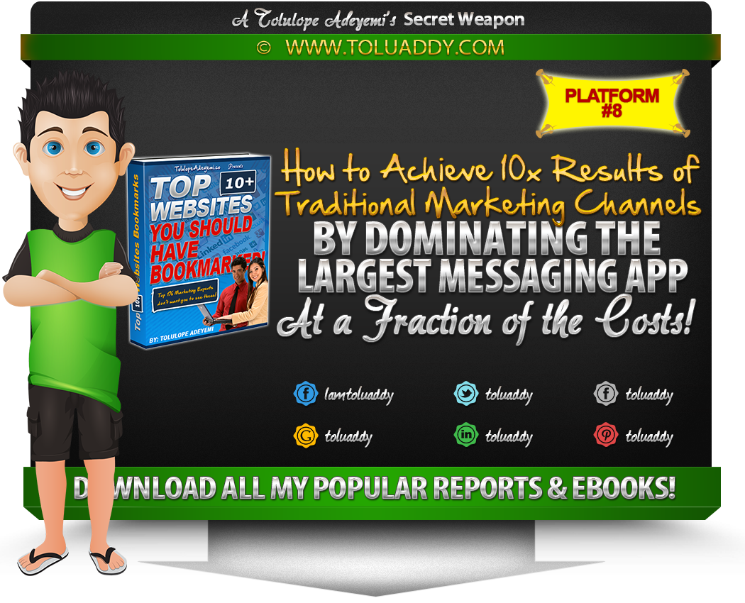 How To Achieve 10x Results Of Traditional Marketing Channels By Dominating The Worlds Largest Messaging Platform At A Fraction Of The Costs And Time